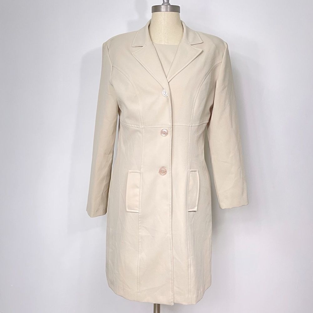 B’Yond | Dress Suit Set ,Cream 11/12 sleeveless dress